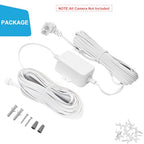 UYODM 50ft Weatherproof Power Cable for Nest Cam Battery
