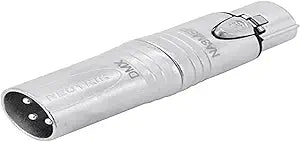 Neutrik NA3M5F XLR Adapter - 3-Pin Male to 5-Pin Female