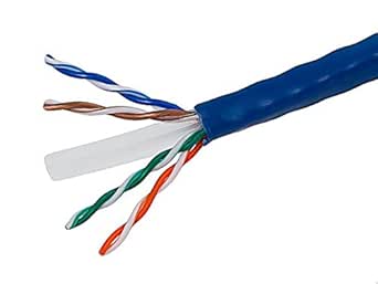 Monoprice 113672 Cat6 Ethernet Cable 250ft Blue — main product image