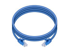 Monoprice 109791 Cat6 Ethernet Cable Flexboot 7ft Blue