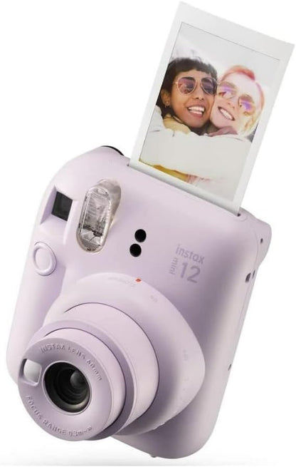 Fujifilm 600023394 Instax Mini 12 Purple Holiday Bundle