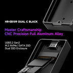 Lkfyyds HR-EB109 Tool-Free 2.5-Inch SATA Drive Enclosure