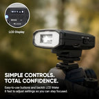 Sunpak Universal Mini Speedlite Flash with LED Panel