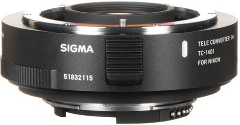 Sigma 879306 1.4X Teleconverter Nikon F Bundle