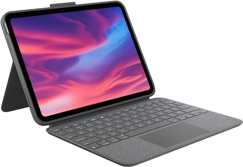 Logitech 920-011433-RB Combo Touch - iPad Keyboard Case (Renewed)