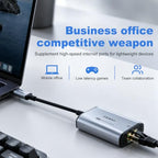 F FENVI USB-C 10Gbps Multi-Gigabit Ethernet Adapter