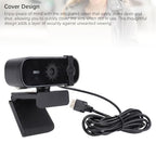 Yoidesu 4K Webcam with Dual Noise-Cancelling Mics and Remote