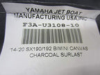 Yamaha F4C-U3119-00-00 OEM Bimini Top Cover Boot Black
