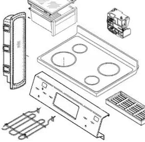 LG LGE47LV4400 Power Supply - TV Replacement Part