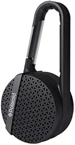 Polaroid Pbt506 Green Snap Hook Bluetooth Water Resistant Speaker