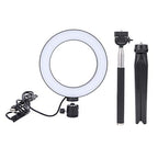 Tbest 6-Inch USB LED Selfie Fill Light with Tripod