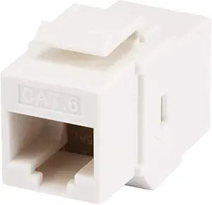 Monoprice 107303 RJ45 Cat6 Inline Coupler Keystone Jack — main product image