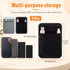 Gsbnjuy Adhesive Hard Drive Sleeve with Dual Pockets