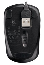 Logitech 910-001831 Corded Mouse M125 (Blue)