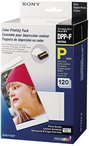 Sony SVMF120P.SYH 4x6 Color Print Paper & Ink Ribbons