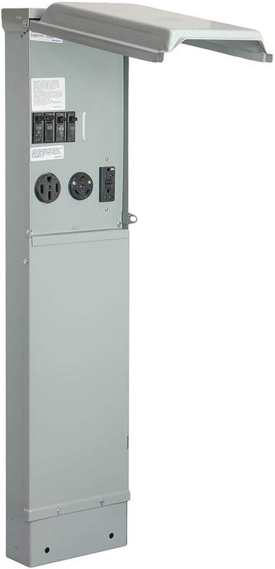 GE GE1LU532PS RV Pedestal 100 Amp Panel GFCI Receptacle
