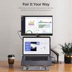 MNN 15.6-Inch Ultra-Slim FHD Portable IPS Monitor