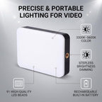 Pomya 91-Bead LED Fill Light with Rotating Cold Shoe Bracket