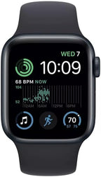 Apple Watch Series 7 (GPS, 45mm) Midnight Aluminum Renewed