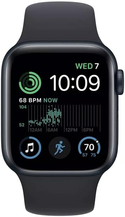 Apple Watch Series 7 (GPS, 45mm) Midnight Aluminum Renewed