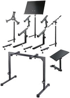 K&M 18810.015.55 Omega Table Keyboard Stand - Black