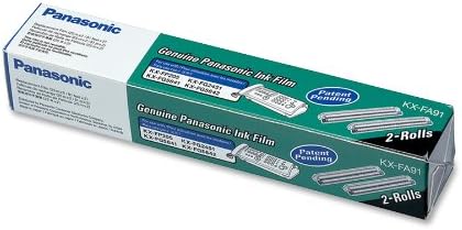 Panasonic KX-FA91 Genuine Fax Ink Film (2 Rolls) — main product image