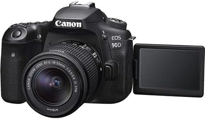 Canon 3616C009 EOS 90D DSLR Camera Bundle (Renewed)
