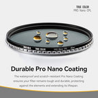 NiSi NIR-TCCPL-49 49mm True Color PRO Nano CPL Filter
