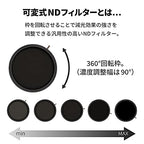 Cokin CNV32-82 Nuances Variable ND Filter 82mm
