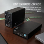 compatily LV22 26TB USB-C Portable External HDD with Hub