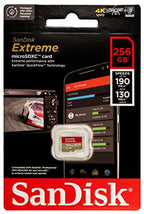 SanDisk SDSQXA1-256G Extreme 256GB MicroSD Card Drone