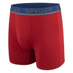 Spyder Mens Boxer Briefs 4-Pack Performance Underwear