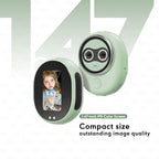 Truely Dual-Lens Mini Thumb Action Camera with 4K Touchscreen