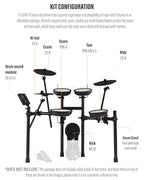 Roland AUS-TD-07KV-COMBO-DLX V-Drums Electronic Drum Set Bundle