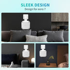 sootozy Outlet Wall Mount Holder for eero 7 Router
