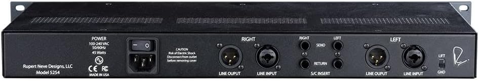 Rupert Neve Designs RND-5254: Dual Diode Bridge Compressor