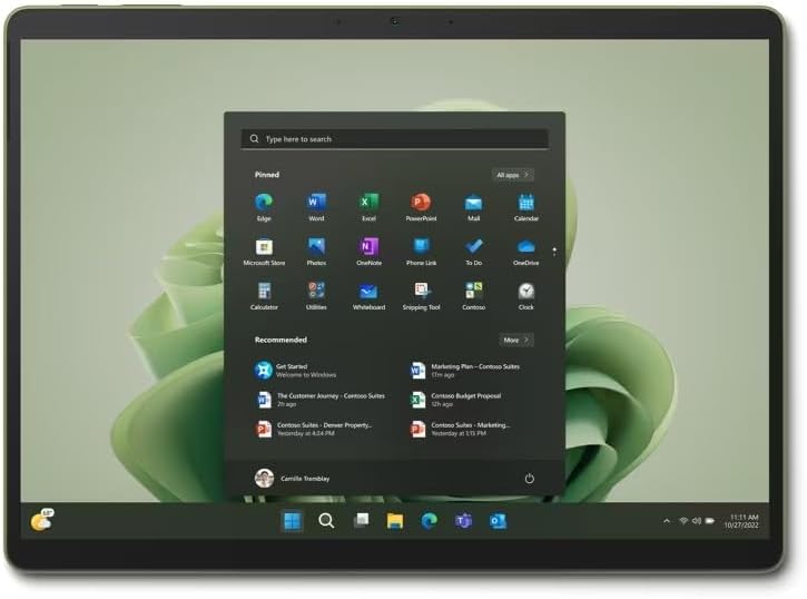 Microsoft QF8-00013 Surface Pro 9 i5 256GB Forest — main product image