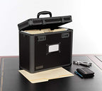 Vaultz VZ00310 Locking File Organizer Box Tactical