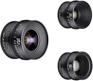 Rokinon XEEN CF Sony E Mount 3-Lens Kit