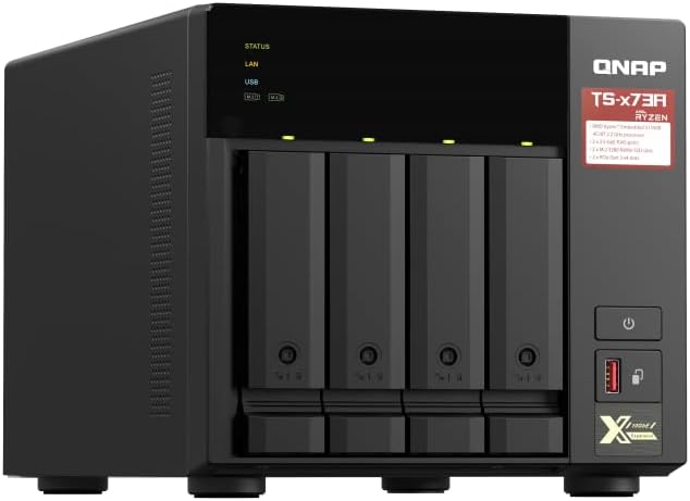 QNAP TS-473A-8G 4-Bay NAS Storage System