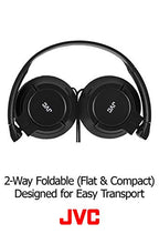 JVC HASR185B On-Ear Headphones with Mic (Black)