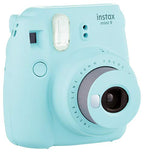 FUJiFILM Instax Mini 9 - Ice Blue Instant Camera (Renewed)