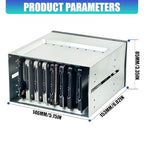 Masreoi 2.5-Inch Hard Drive Converter Bracket, 2 to 8 Bay