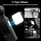 LICAEVEY Magnetized LED Fill Light for Action Cameras