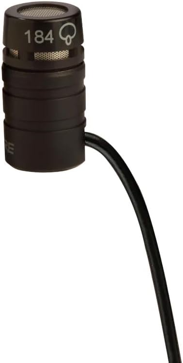 Shure WL184 Lavalier Microphone - Supercardioid Condenser Mic