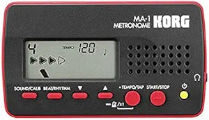 Korg MA-1 Black/Red Metronome Tuner — main product image