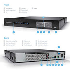 Amcrest AMDV5116-I3 16-Channel 4K AI Pentabrid DVR (Renewed)