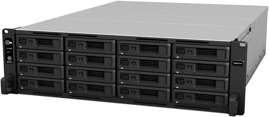 Synology RS4021xs+ - RackStation NAS Server - Xeon, 64GB, 288TB, 10GbE