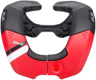 Atlas BR4-02-000 Peewee Broll Neck Brace (RED)