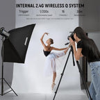 Neewer S101-400W PRO Strobe Flash - Bowens Mount - 5600K